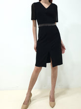 Chain Tassel Waist Dress - Black (Non-returnable) - Ferlicious